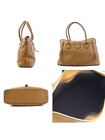 Tod's Tod's handbag leather brown ladies h30951a (view 2)