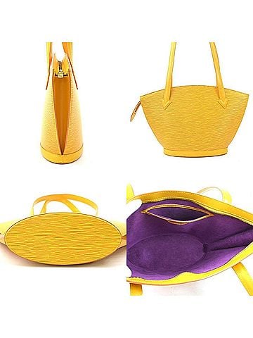 Louis Vuitton Louis Vuitton Epi Saint Jacques Shoulder Bag Long Leather Tassili Yellow Women's M52339 h31214a (view 2)