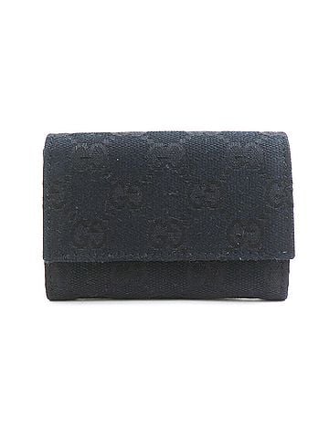 Gucci GUCCI Wallet/Coin Case GG Canvas Black Men's Women's 120964 h31249a (view 1)