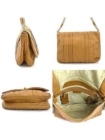 Anya Hindmarch Anya Hindmarch Shoulder Bag Leather Camel Women's R10291G (view 2)