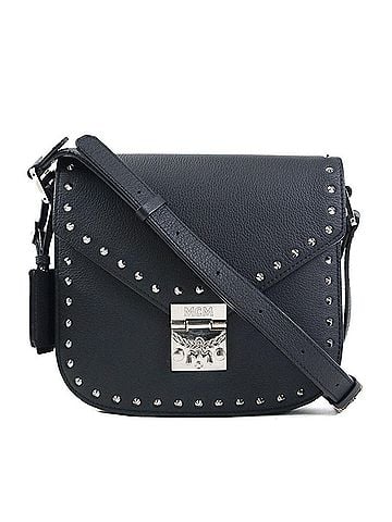 MCM MCM Shoulder Bag Leather Black Women's r10535g (view 1)