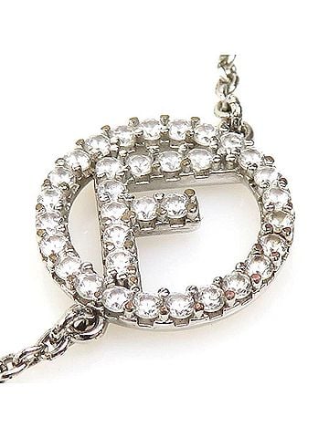 Fendi FENDI bracelet F is metal silver ladies r10599g (view 2)