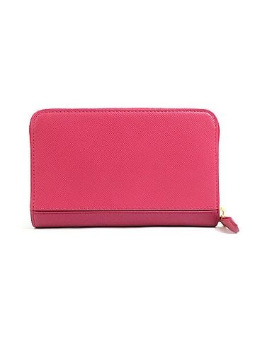 Prada Prada Compact Wallet in Pink Leather for Women (h31458a) (view 2)