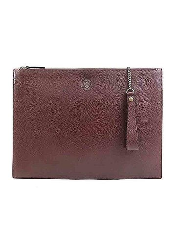 Gucci Gucci Clutch Bag, Leather, Bordeaux, Men's/Women's, 325783, H31514A (view 1)