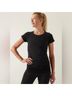 Athleta Black Short Sleeve Top Size M - photo 6