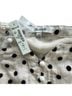 Madewell Polka Dots Ivory Black Short Sleeve Blouse Size 4 - photo 3