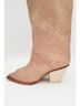 Miista 100% Leather Tan Boots Size 7 - photo 3