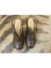 Conscious Collection by H&M 100% Silk Silver Heels Size 7 - photo 3