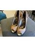 Sam Edelman 100% Leather Snake Print Multi Color Heels Size 7 - photo 6