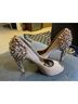 Sam Edelman 100% Leather Snake Print Multi Color Heels Size 7 - photo 8