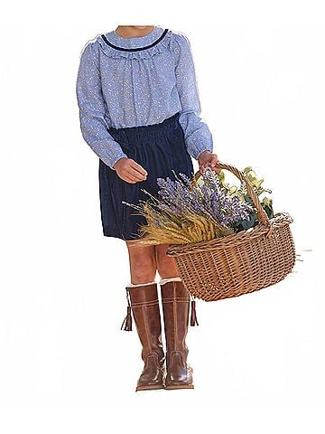 Little English Kid's Paperbag Bow Skirt (view 2)