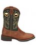 Justin Boots Brown Boys Bowline Western Boots - Broad Square Toe Size 5 (baby, wide) - photo 1