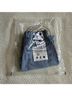 ética Stripes Blue White Jeans Size 3 - photo 4