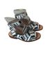 Free People Stripes Black White Sandals Size EU 38 - photo 1