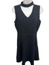 Catherine Malandrino 100% Polyester Solid Black Casual Dress Size 6 - photo 1