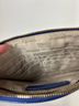 Michael Kors Solid Blue Leather Clutch One size - photo 5