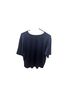 Jade by Johnny Was Solid Blue Short Sleeve Blouse Size S - photo 2