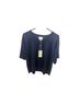 Jade by Johnny Was Solid Blue Short Sleeve Blouse Size S - photo 1