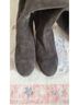 Stuart Weitzman 100% Suede Gray Boots Size 10 - photo 8