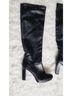 Stuart Weitzman 100% Leather Black Boots Size 8 1/2 - photo 16