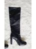 Stuart Weitzman 100% Leather Black Boots Size 8 1/2 - photo 6