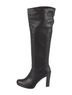 Stuart Weitzman 100% Leather Black Boots Size 8 1/2 - photo 1