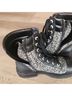 Kurt Geiger Black Gray Boots Size EU 39 - photo 4