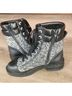 Kurt Geiger Black Gray Boots Size EU 39 - photo 3
