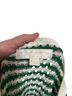 Spiritual Gangster Stripes Green White Pullover Sweater Size M - photo 2