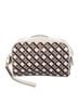 Tory Burch 100% Leather Checkered-gingham Multi Color Makeup Bag One size - photo 1
