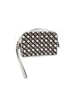 Tory Burch 100% Leather Checkered-gingham Multi Color Makeup Bag One size - photo 2