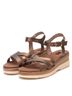 XTI Brown Women's Wedge Sandals Size 6 - photo 5