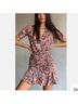 Veronica Beard Floral Pink Cocktail Dress Size 0 - photo 4