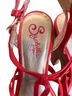 Seychelles Red Orange Tan Wedges Size 8 1/2 - photo 3