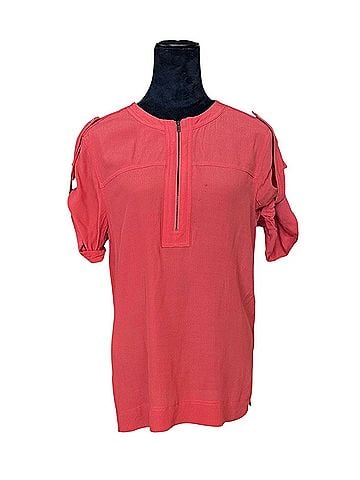 BCBGMAXAZRIA Short Sleeve Blouse (view 1)