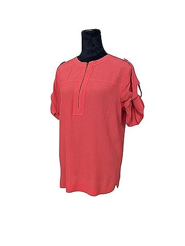 BCBGMAXAZRIA Short Sleeve Blouse (view 2)