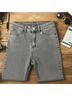 Shein Gray Denim Shorts Size 25 - photo 3