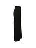 MSGM 100% Synthetic Black MSGM Wide Leg Tailored Pants in Black Polyester Size XS - photo 2