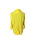 Michael Kors Solid Yellow Blazer Size 12 - photo 2