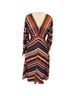 Elliatt 100% Polyester Stripes Multi Color Casual Dress Size S - photo 1
