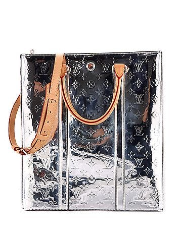 Louis Vuitton Sac Plat Bag Monogram Mirror Coated Canvas (view 1)