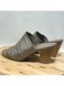 Paul Green 100% Leather Plaid Silver Gray Sandals Size 6 1/2 - photo 6