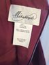 Michaelangelo 100% Polyester 100% Polyester Burgundy Cocktail Dress Size 4 - photo 4