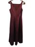 Michaelangelo 100% Polyester 100% Polyester Burgundy Cocktail Dress Size 4 - photo 2