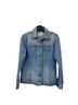 FRAME Solid Blue Denim Jacket Size XS - photo 1