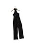 Cinq à Sept 100% Polyester 100% Silk 5% Spandex Black Jumpsuit Size 4 - photo 1