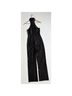 Cinq à Sept 100% Polyester 100% Silk 5% Spandex Black Jumpsuit Size 4 - photo 5