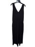 Ann Taylor LOFT 100% Rayon Solid Black Jumpsuit Size M - photo 1