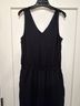 Ann Taylor LOFT 100% Rayon Solid Black Jumpsuit Size M - photo 6