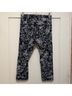 Lululemon Athletica Floral Black Gray Leggings Size 8 - photo 5